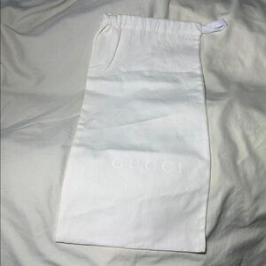 Gucci Cream Dust Bag